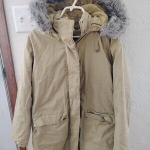 winter jacket with hood